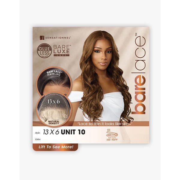 Sensationnel Bare Lace Synthetic Extra Transparent Luxe Glueless Lace Front Wig - 13X6 UNIT 10 - EgoWigs.com