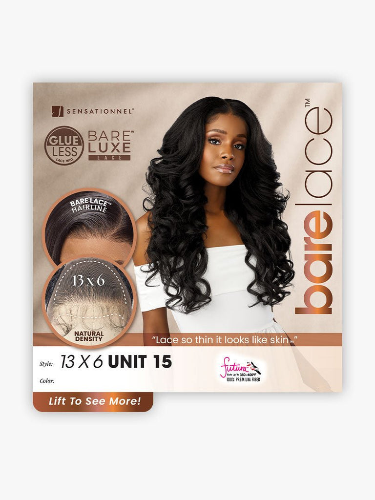 Sensationnel Bare Lace Synthetic Extra Transparent Luxe Glueless Lace Front Wig - 13X6 UNIT 15 - EgoWigs.com