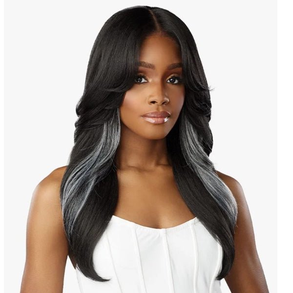 Sensationnel Barelace Synthetic Luxe Glueless Lace Front Wig - Y-PART HAZE - EgoWigs.com