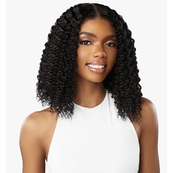 Sensationnel Butta Human Hair Blend Wet & Wavy Lace Front Wig - WATER WAVE 12" - EgoWigs.com