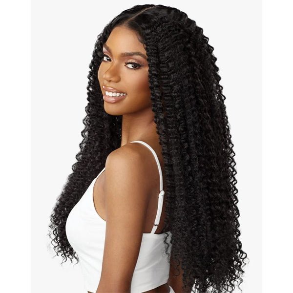 Sensationnel Butta Human Hair Blend Wet & Wavy Lace Front Wig - WATER WAVE 26" - EgoWigs.com