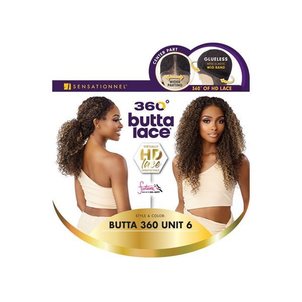 Sensationnel Butta Synthetic Hair Glueless 360 HD Lace Wig - BUTTA 360 UNIT 6 - EgoWigs.com