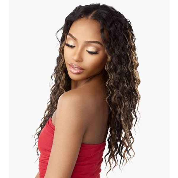 Sensationnel Curls Kinks V - Part Wig HD Lace Part Wig - V - UNIT 7 - EgoWigs.com