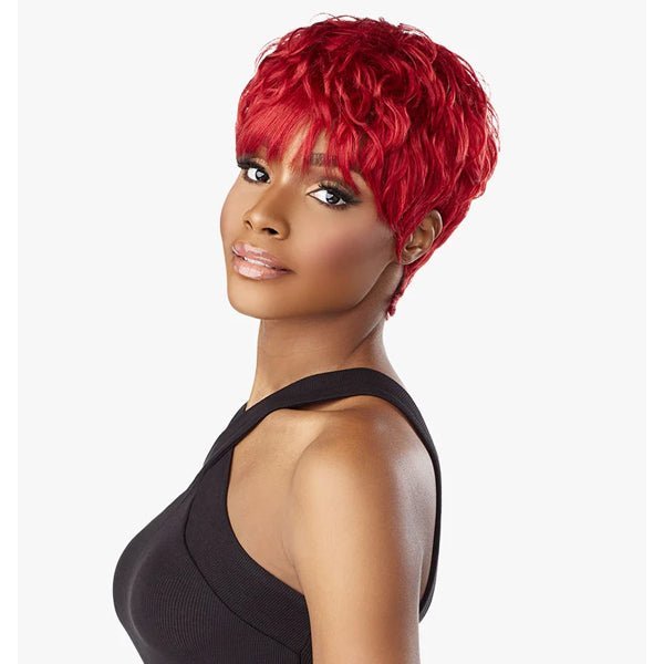 Sensationnel Empire Salt & Pepper 100% Human Hair Celebrity Series Wig - KORI - EgoWigs.com