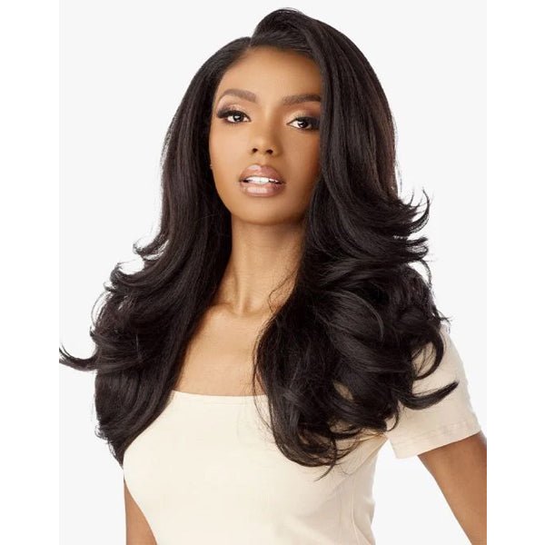 Sensationnel Kinky Edges Kinks & Co 13x6 HD Lace Front Wig - 13x6 KINKY BLOW OUT 20" - EgoWigs.com