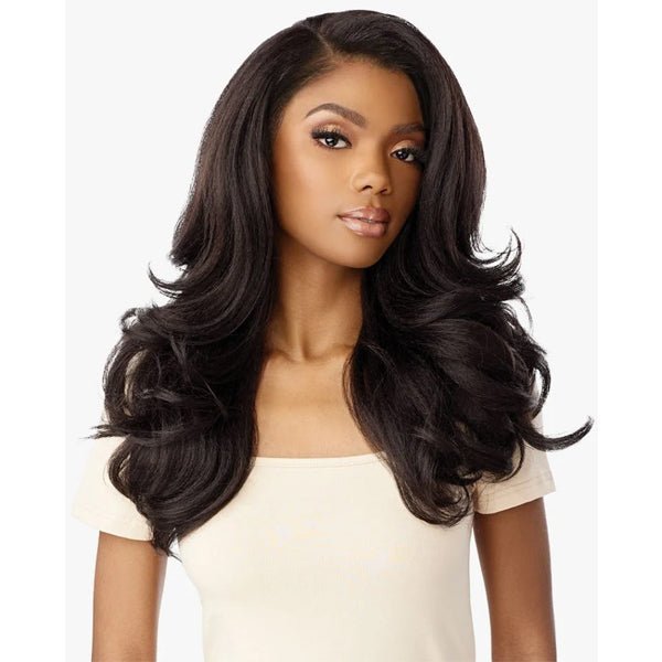 Sensationnel Kinky Edges Kinks & Co 13x6 HD Lace Front Wig - 13x6 KINKY BLOW OUT 20" - EgoWigs.com