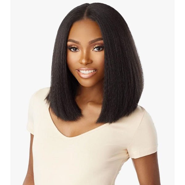 Sensationnel Kinky Edges Kinks & Co 13x6 HD Lace Front Wig - 13x6 KINKY BOB 14" - EgoWigs.com