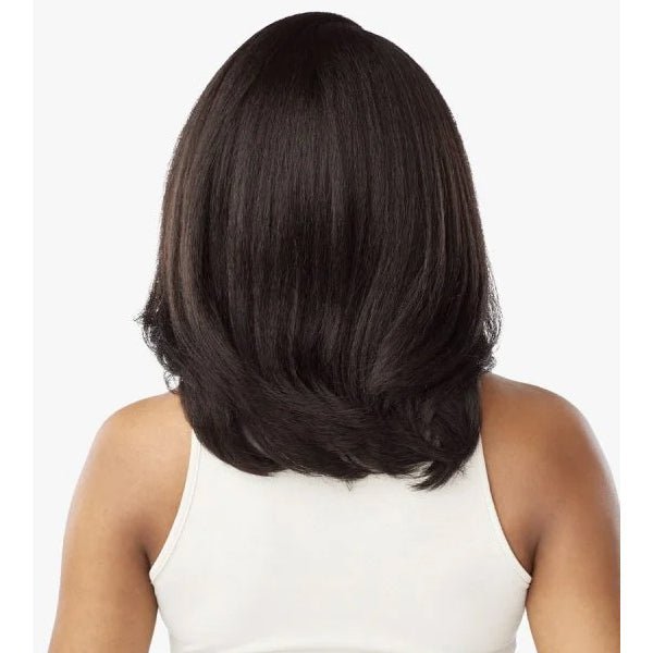 Sensationnel Kinky Edges Kinks & Co 13x6 HD Lace Front Wig - 13x6 KINKY LAYERED BLOW OUT 14 - EgoWigs.com