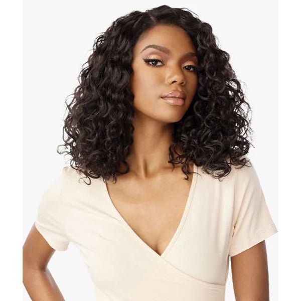 Sensationnel Kinky Edges Kinks & Co 13x6 HD Lace Front Wig - 13x6 KINKY NATURAL WAVE 14" - EgoWigs.com