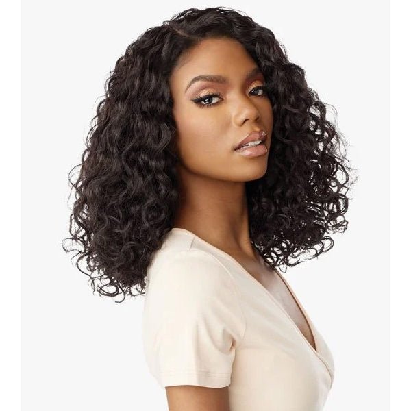 Sensationnel Kinky Edges Kinks & Co 13x6 HD Lace Front Wig - 13x6 KINKY NATURAL WAVE 14" - EgoWigs.com