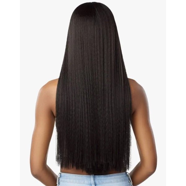 Sensationnel Kinky Edges Kinks & Co 13x6 HD Lace Front Wig - 13x6 KINKY SILK PRESSED 26 - EgoWigs.com