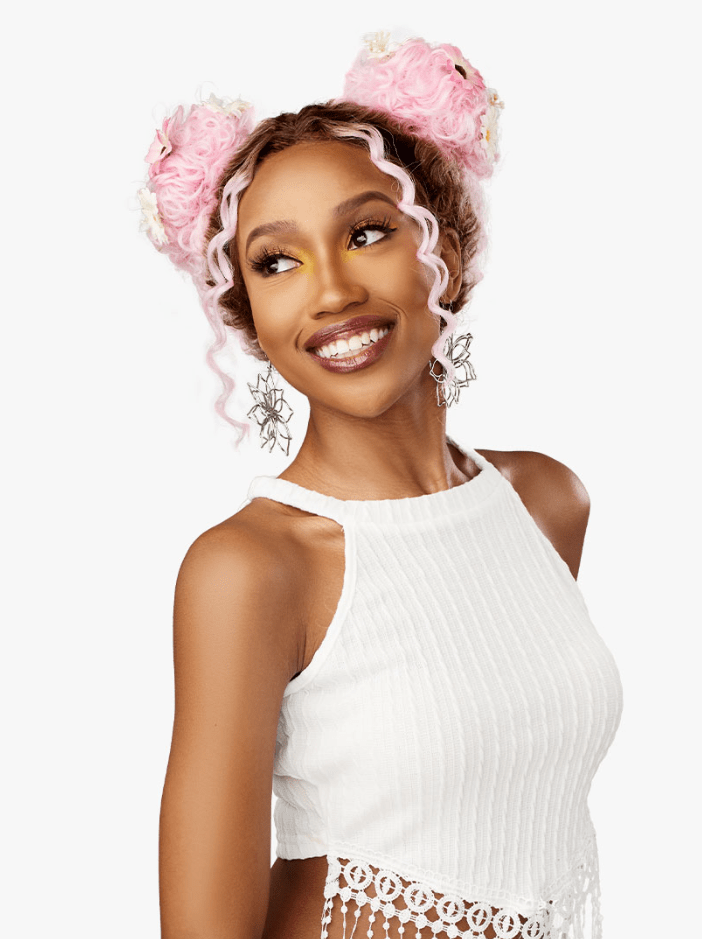 Sensationnel Shear Muse Festi - Gal Glueless Y - Part HD Lace Front Wig - Bubble Gal - EgoWigs.com