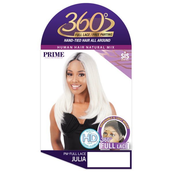 Zury Sis Prime Human Hair Blend Lace Front Wig - PM FULL LACE JULIA - EgoWigs.com