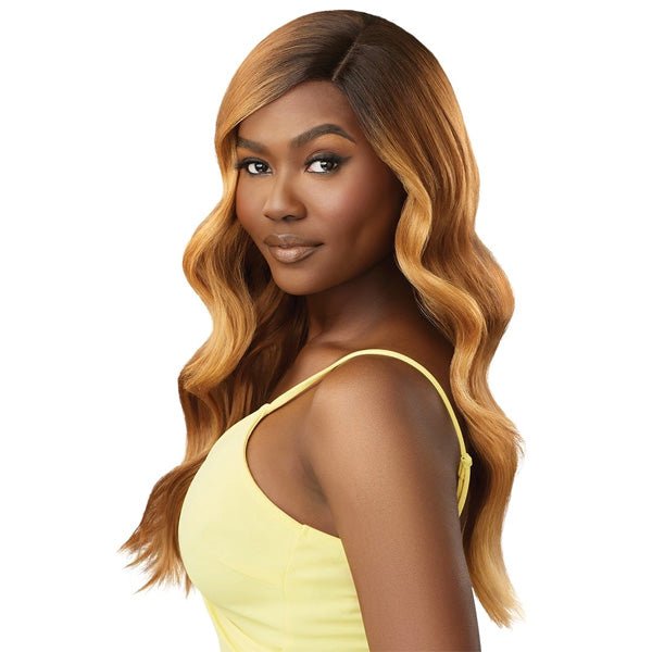 Outre The Daily Wig Synthetic Hair Lace Part Wig - KECIA - EgoWigs.com-1 - BLACK