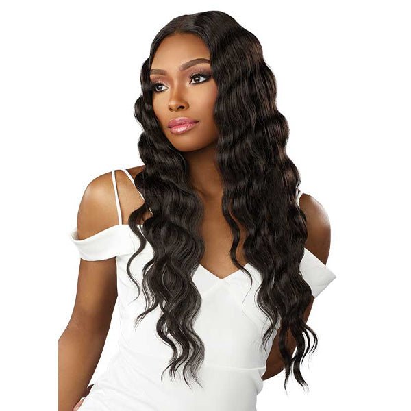 Sensationnel Butta Human Hair Blend Lace Front Wig - LOOSE CRIMP 28" - EgoWigs.com-1