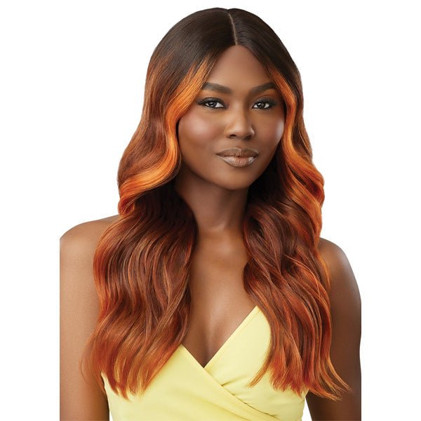 Outre The Daily Wig Synthetic Hair Lace Part Wig - KECIA - EgoWigs.com-1 - BLACK