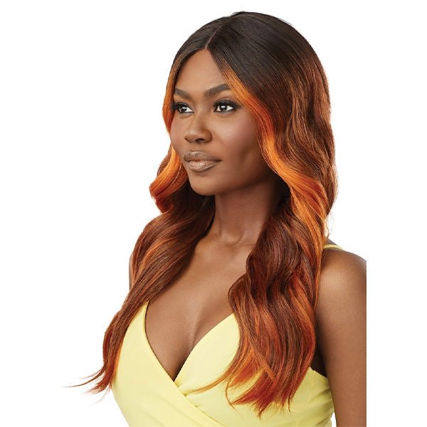 Outre The Daily Wig Synthetic Hair Lace Part Wig - KECIA - EgoWigs.com-1 - BLACK