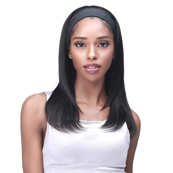 Bobbi Boss 100% Human Hair Full Wigs Bobbi Boss 100% Human Hair Headband Wig - MH1401 LEONA