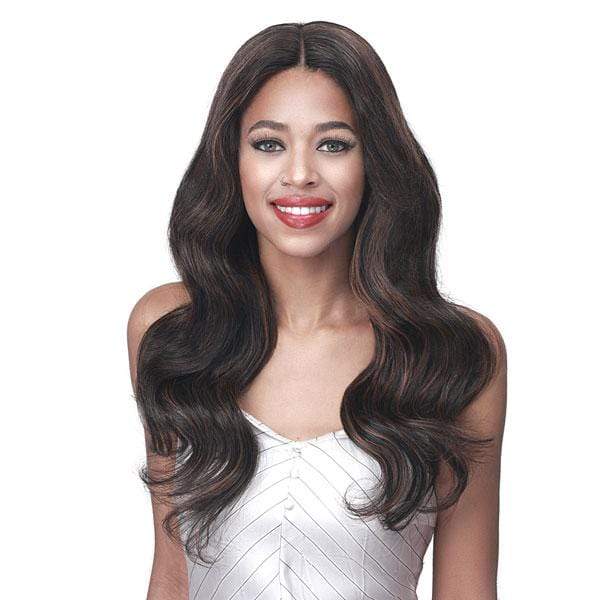 Bobbi Boss 100% Human Hair Lace Wigs Bobbi Boss 100% Human Hair Lace Front Wig - MHLF490 NATURAL WAVE 16"