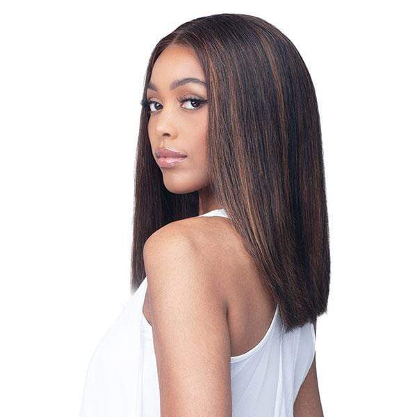 Bobbi Boss 100% Human Hair Lace Front Wig - MHLF588 STRAIGHT 16 - EgoWigs.com-1