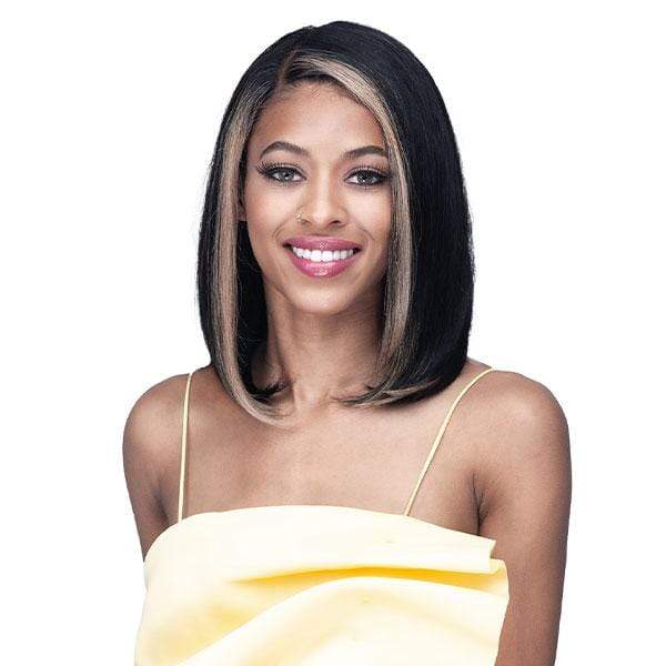 Bobbi Boss 100% Human Hair Lace Front Wig - MHLF571 LOGAN - EgoWigs.com-NATURAL