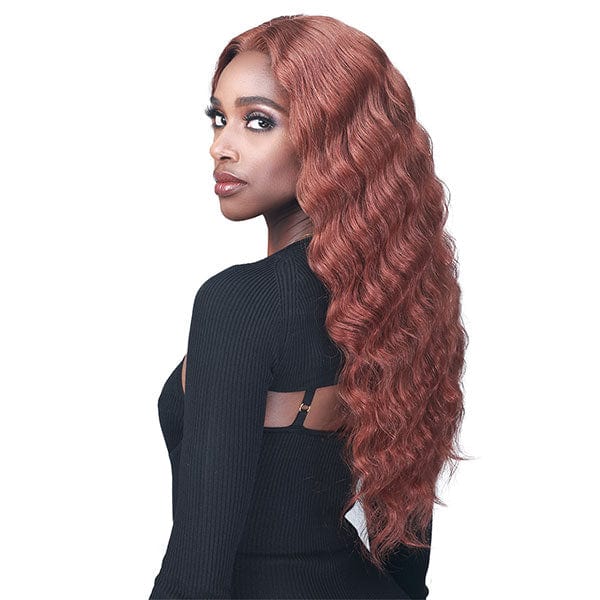 Bobbi Boss 100% Human Hair Lace Wigs Bobbi Boss 100% Virgin Remy Hair Limited Edition Lace Front Wig - MHLF907  OCEAN WAVE 24