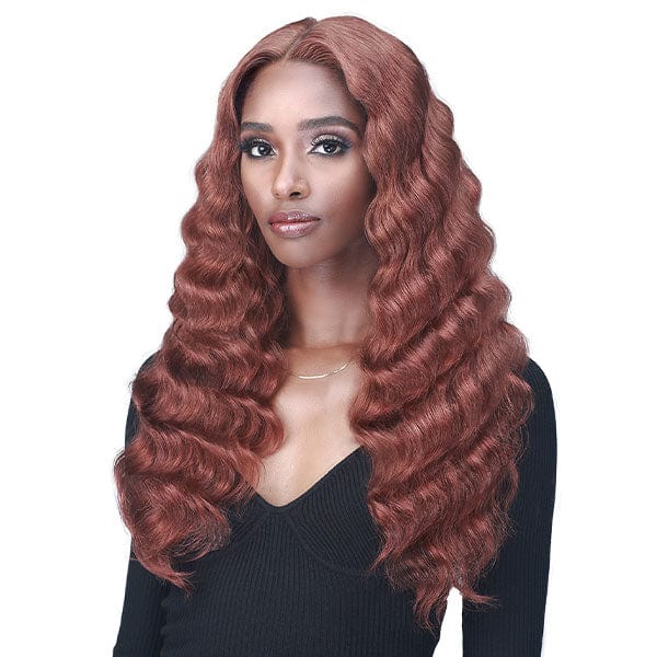 Bobbi Boss 100% Human Hair Lace Wigs Bobbi Boss 100% Virgin Remy Hair Limited Edition Lace Front Wig - MHLF907  OCEAN WAVE 24