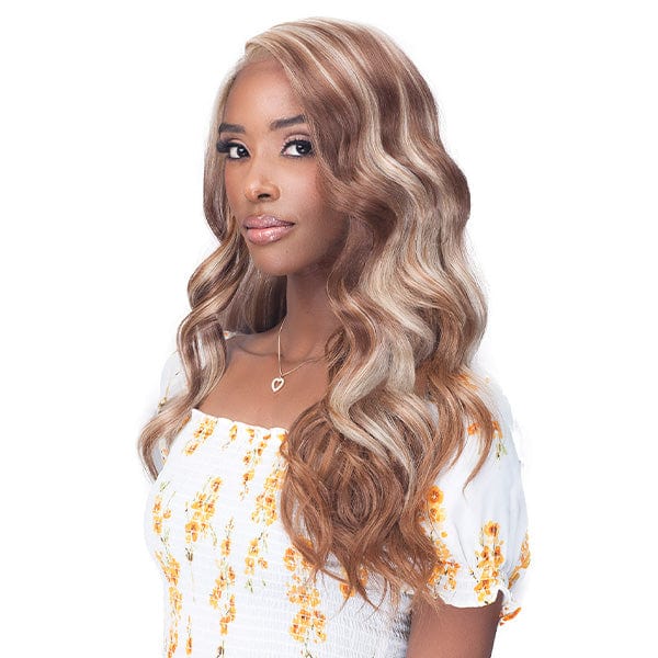 Bobbi Boss Frontal Lace Wigs Bobbi Boss Swoop Part Series Synthetic Hair HD Lace Front Wig - MLF646 STEFANIA