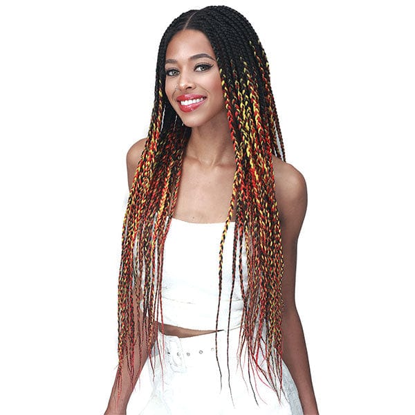 Bobbi Boss Frontal Lace Wigs Bobbi Boss Synthetic Hair Lace Front Wig - MLF623 KNOTLESS BOX BRAID 30