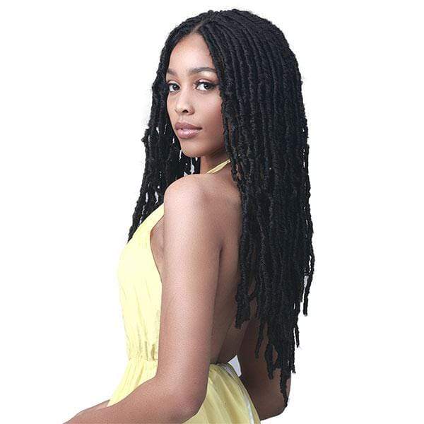 Bobbi Boss Synthetic Hair Lace Front Wig - MLF618 NU LOCS 24 - Clearance - EgoWigs.com-1