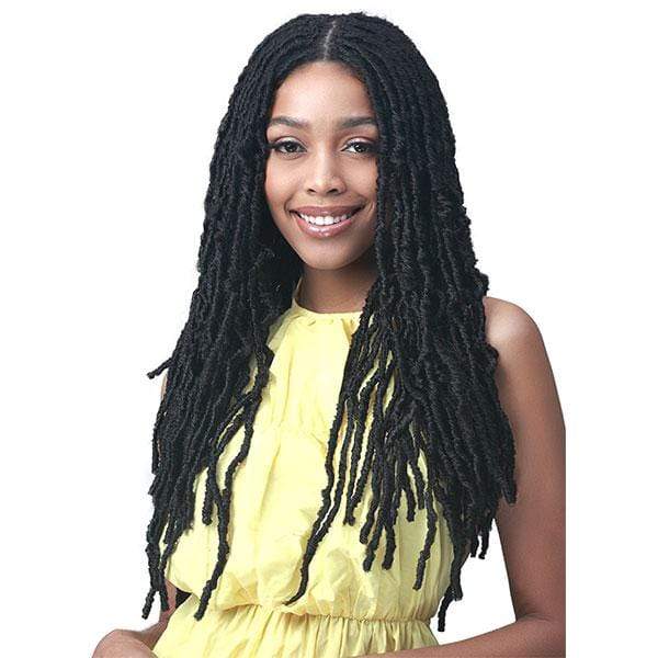 Bobbi Boss Synthetic Hair Lace Front Wig - MLF618 NU LOCS 24 - Clearance - EgoWigs.com-1