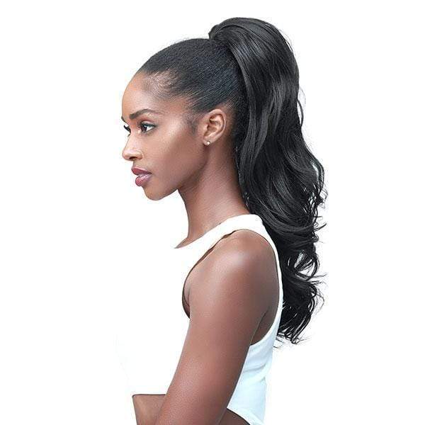 Bobbi Boss Ponytail Bobbi Boss Miss Origin Tress Up Human Hair Blend Ponytail - MOD015 LOOSE CURL 18"