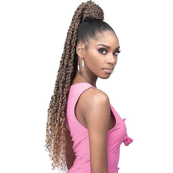 Bobbi Boss Ponytail Bobbi Boss Synthetic Speedy Up do Drawstring Ponytail - SPUP43 SPRING TWIST