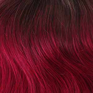 Bobbi Boss Miss Origin Tress Up Human Hair Blend Ponytail - MOD018 OCEAN WAVE 14" - EgoWigs.com-TNAT/BURG