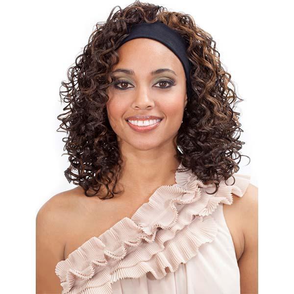 Bobbi Boss Synthetic Wigs Bobbi Boss Hair Band Premium Synthetic Wig - M905C BADU CURL