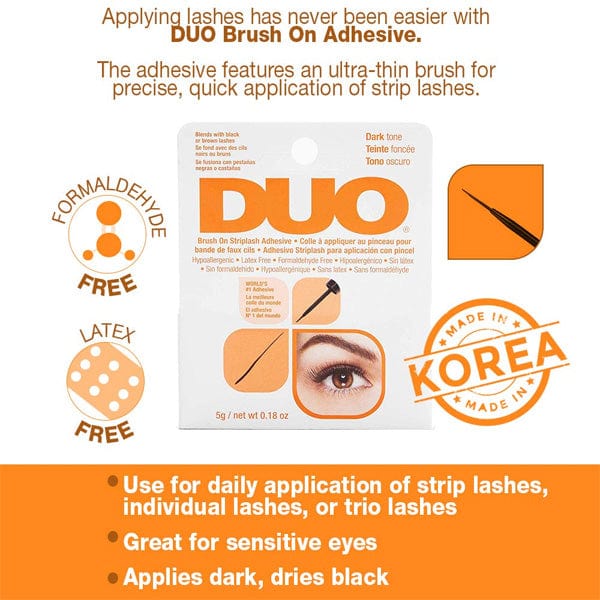 DUO BRUSH-ON STRIPLASH ADHESIVE-Dark tone-0.18oz-(C) - EgoWigs.com