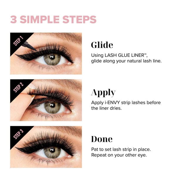 i-Envy Lash Glue Liner 2-in-1 - 0.7mL (0.02 Oz) - (C) - EgoWigs.com-Black