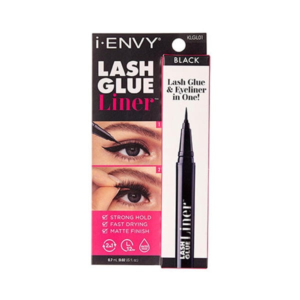 i-Envy Lash Glue Liner 2-in-1 - 0.7mL (0.02 Oz) - (C) - EgoWigs.com-Black