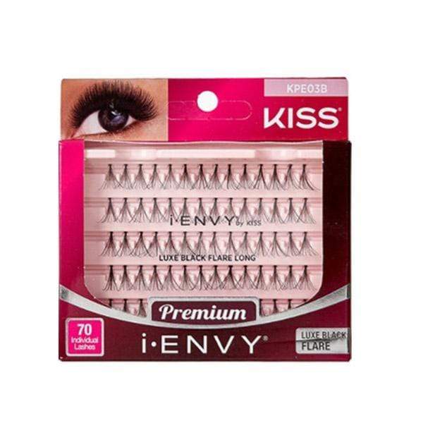 i-ENVY KISS - Luxe Black Flare - Eyelash - (C) - EgoWigs.com-KPE01B/Short