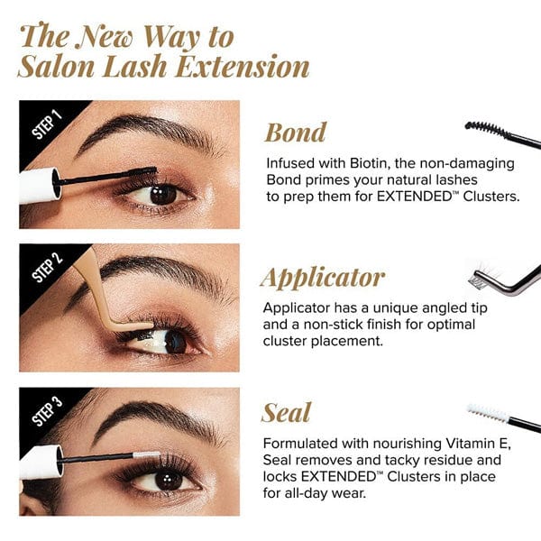 VLuxe Extended Bond and Seal for a perfect lash extension effect - VEB01 - (C) - EgoWigs.com-