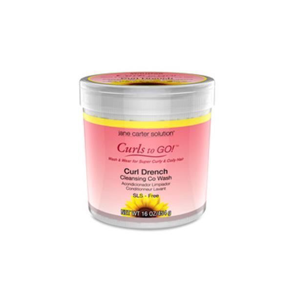 Jane Carter Solution Curls To Go - Curl Drench Cleansing Co Wash 16 oz - (C) - EgoWigs.com-16 fl oz