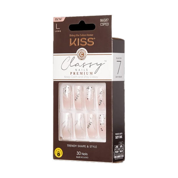 KISS Premium Classy Nails - Stunning-CSP03-L - (C) - EgoWigs.com