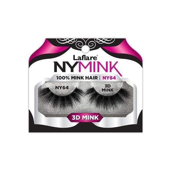 Laflare Eyes Laflare 3D NY Mink Hair Eyelashes - (C)