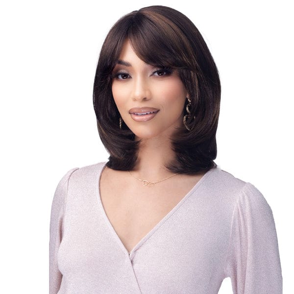 Laude & Co Premium Synthetic Full Wig - UG001 AMELIA - EgoWigs.com-1 - BLACK