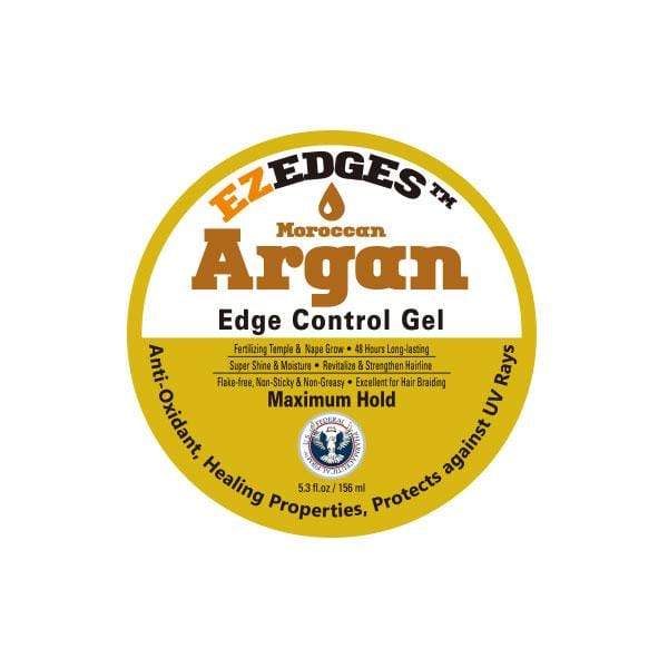 Oh Yes EzEdges Edge Control Gel - ARGAN 5.3 oz- (C) - EgoWigs.com-