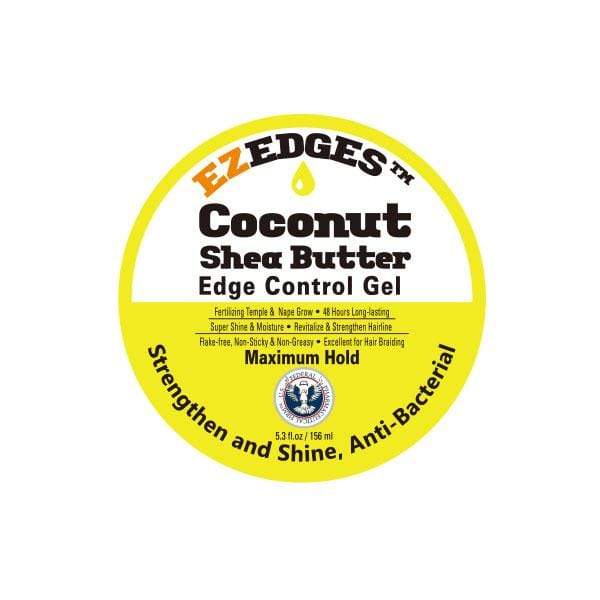 Oh Yes Wig Care Oh Yes EzEdges Edge Control Gel - COCONUT SHEA BUTTER 5.3 oz- (C)