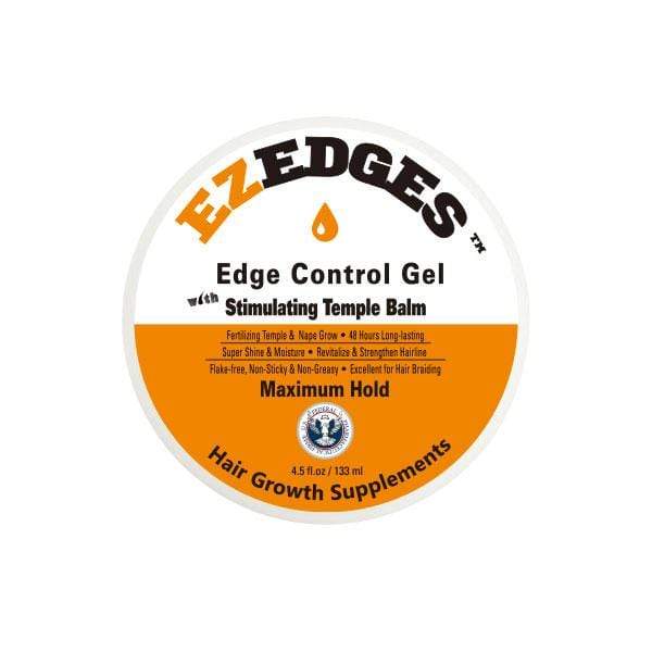 Oh Yes Wig Care Oh Yes EzEdges Edge Control Gel - STIMULATING TEMPLE BALM ( 3 oz & 4.5 oz ) - (C)