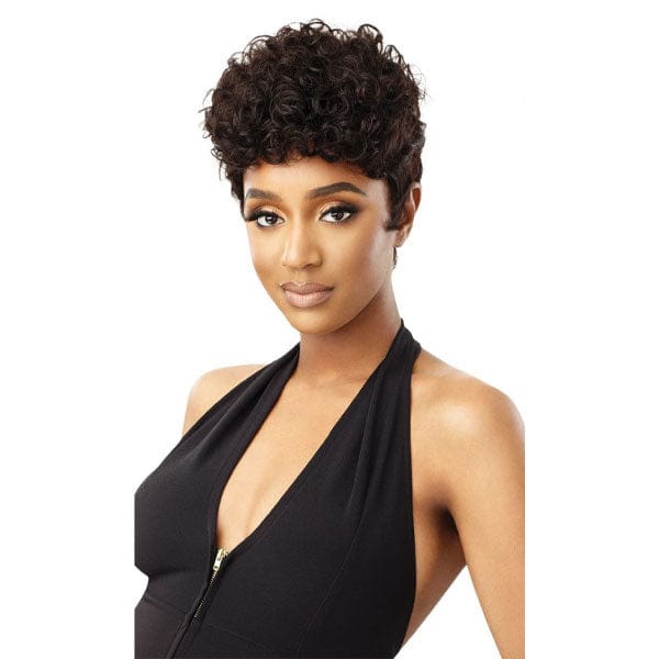 Outre 100% Human Hair Full Wigs Outre 100% Human Hair Fab & Fly Full Cap Wig Color Queen - SOFINA