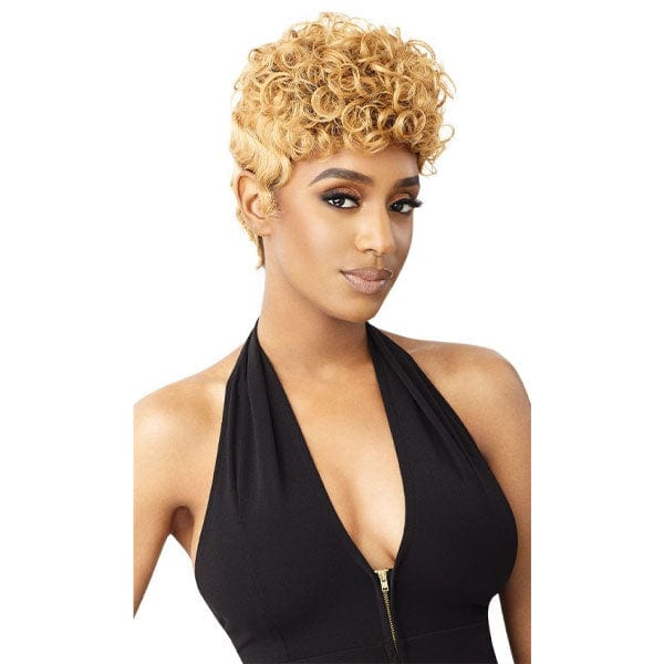 Outre 100% Human Hair Full Wigs Outre 100% Human Hair Fab & Fly Full Cap Wig Color Queen - SOFINA