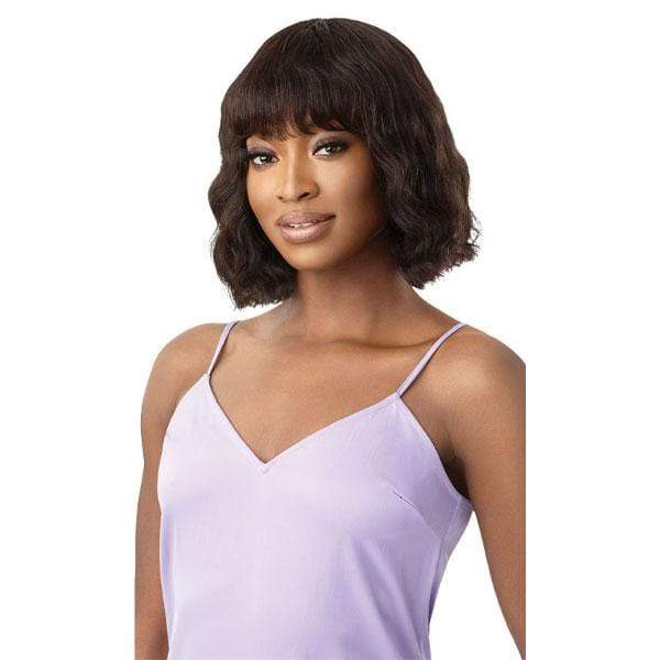 Outre 100% Human Hair MyTresses Purple Label Full Wig - ASAMI - EgoWigs.com-NATURAL BLACK